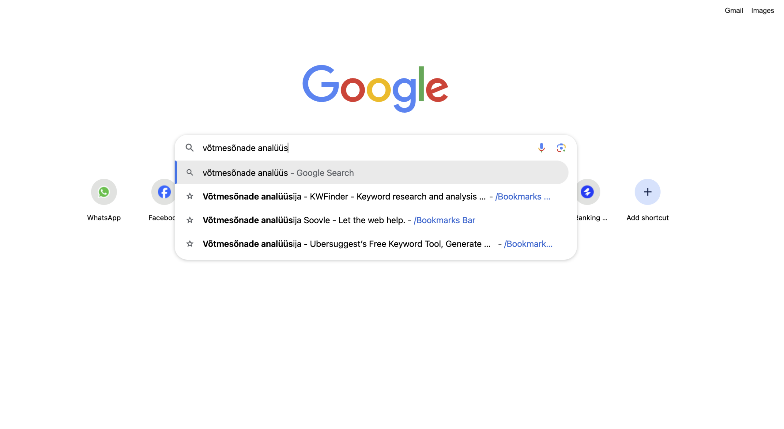 seo märksünade analüüs